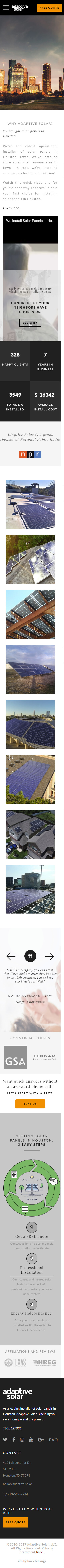 Adaptive Solar - Mobile