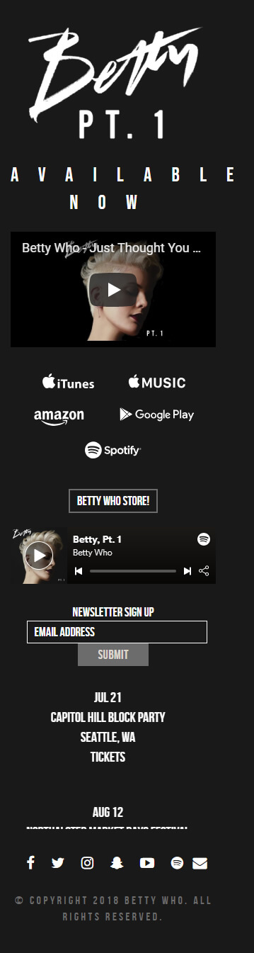 Betty Who - Mobile