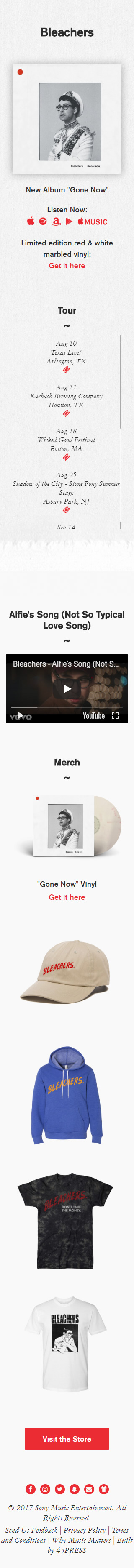 Bleachers - Mobile