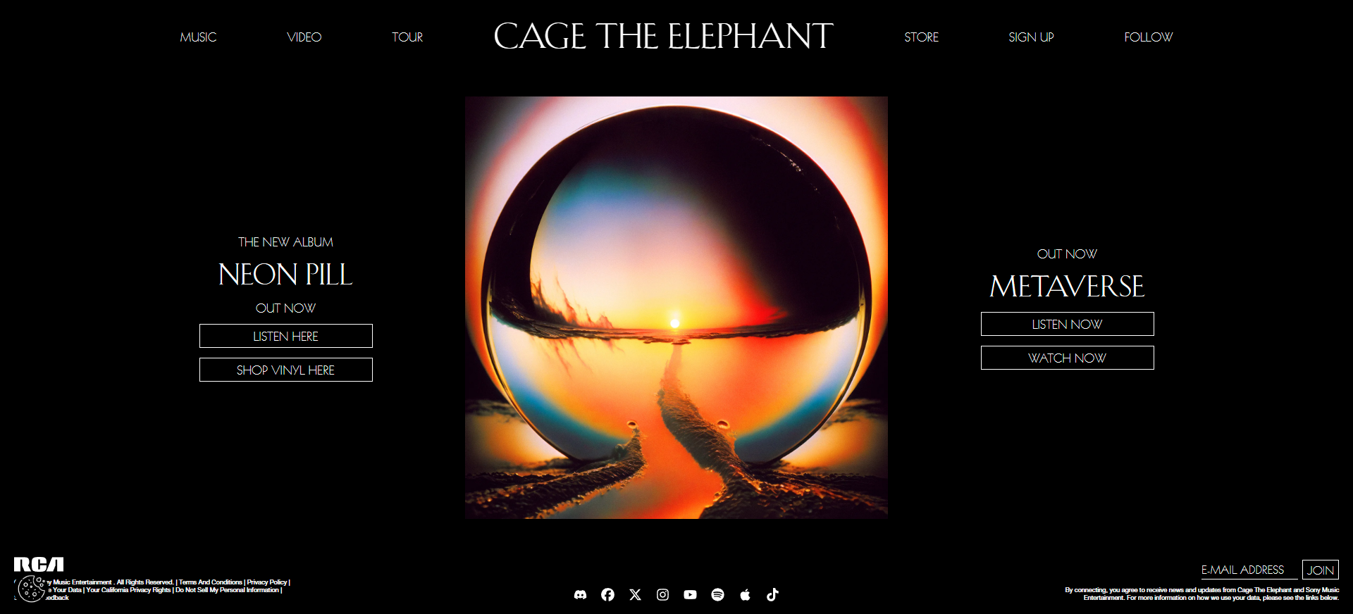 Cage The Elephant - Desktop