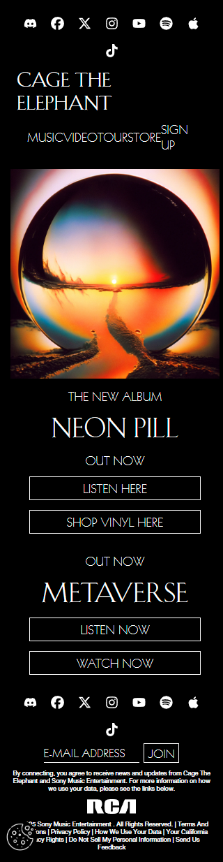 Cage The Elephant - Mobile