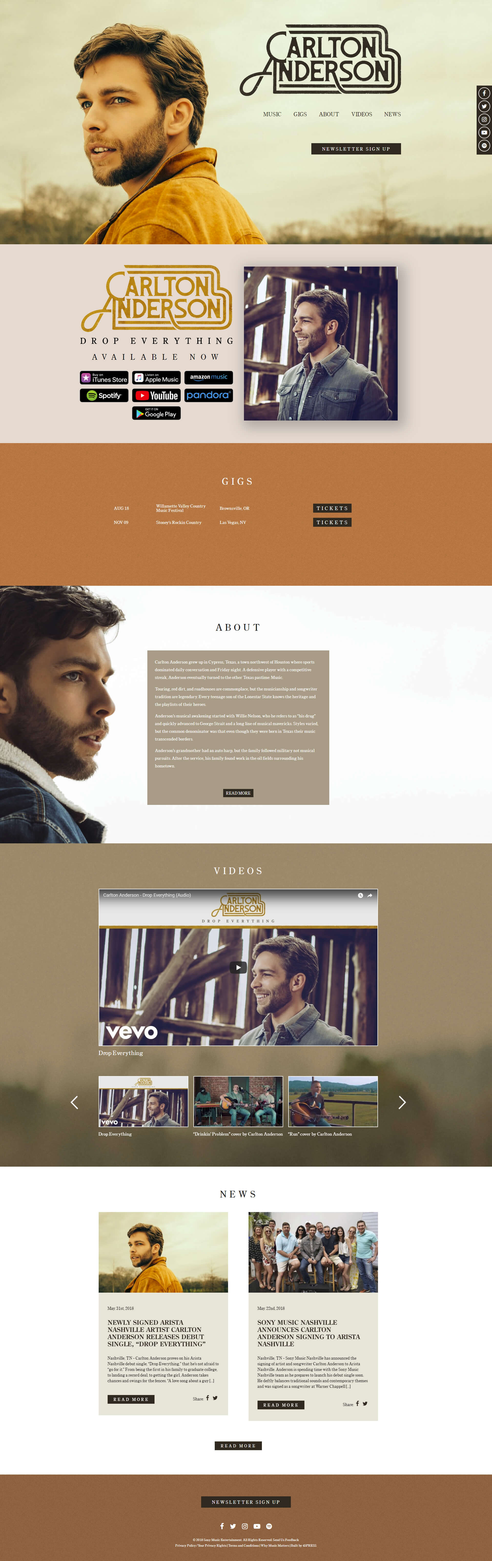 Carlton Anderson - Desktop