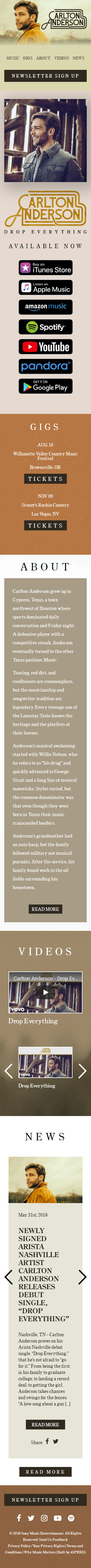 Carlton Anderson - Mobile