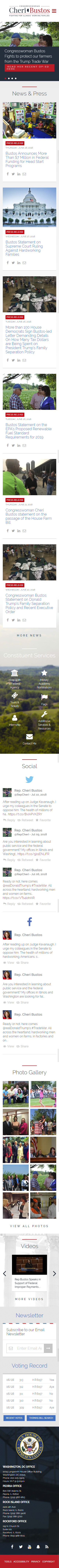 Cheri Bustos - Mobile