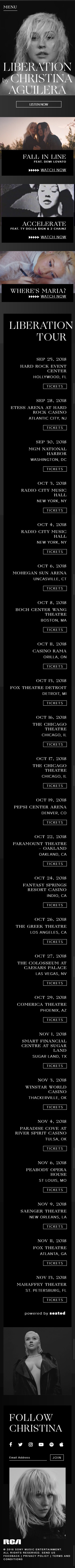 Christina Aguilera - Mobile