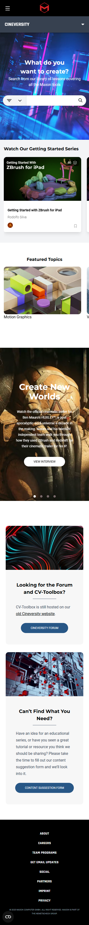 Cineversity - Mobile