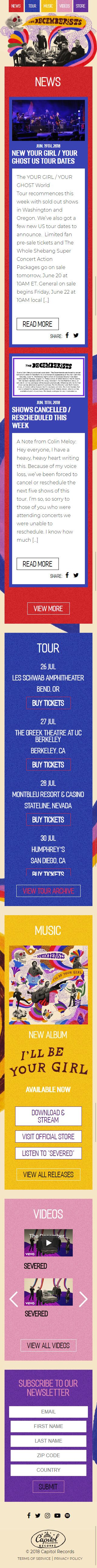 Decemberists - Mobile