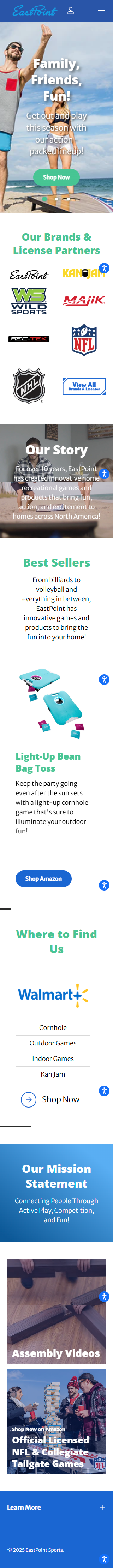 EastPoint Sports - Mobile