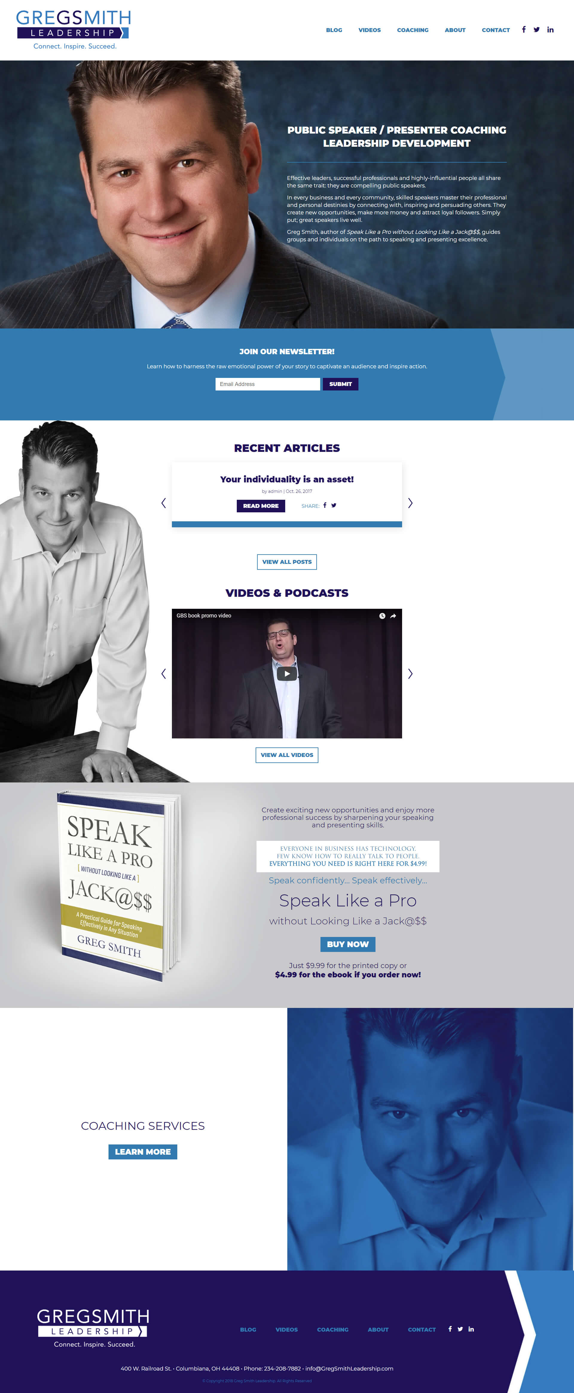 Greg Smith Leadership - Desktop