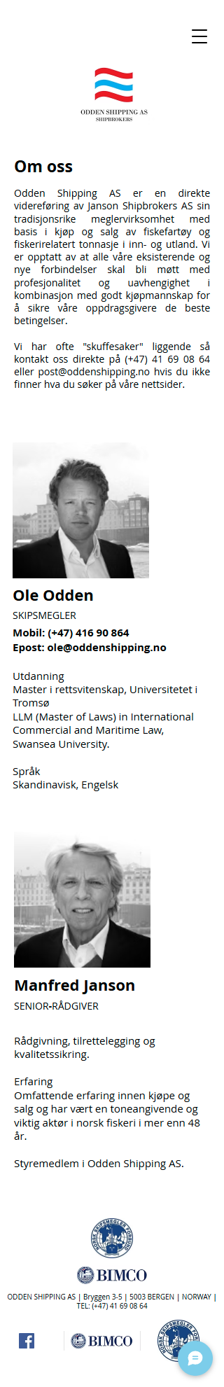 Janson Insurance - Mobile