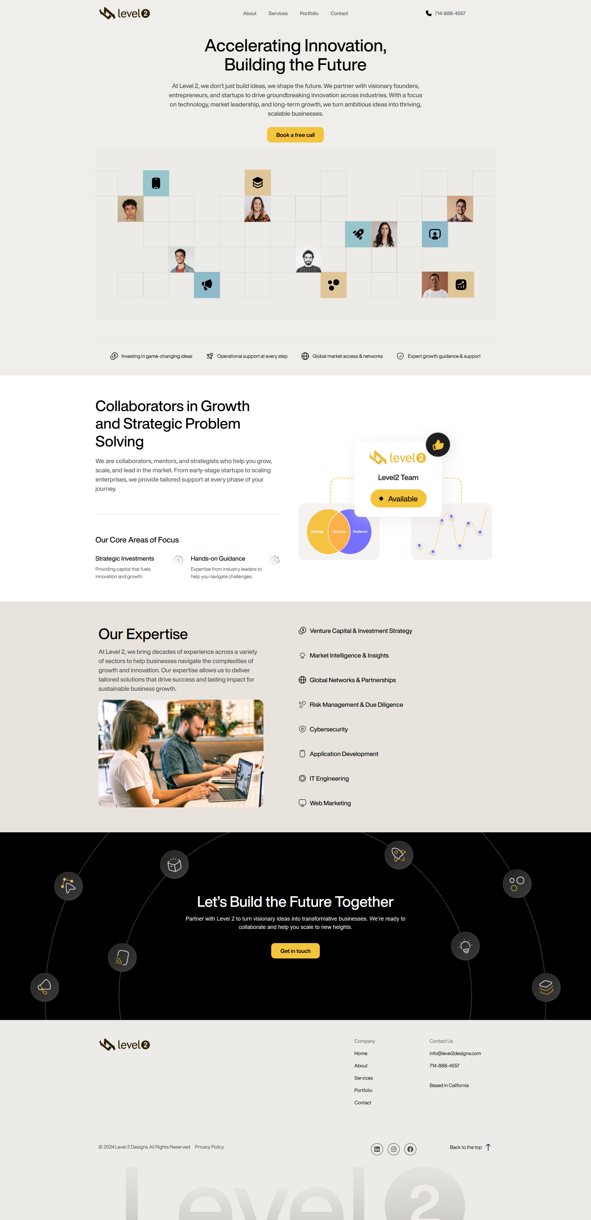 LevelTwo Designs - Desktop