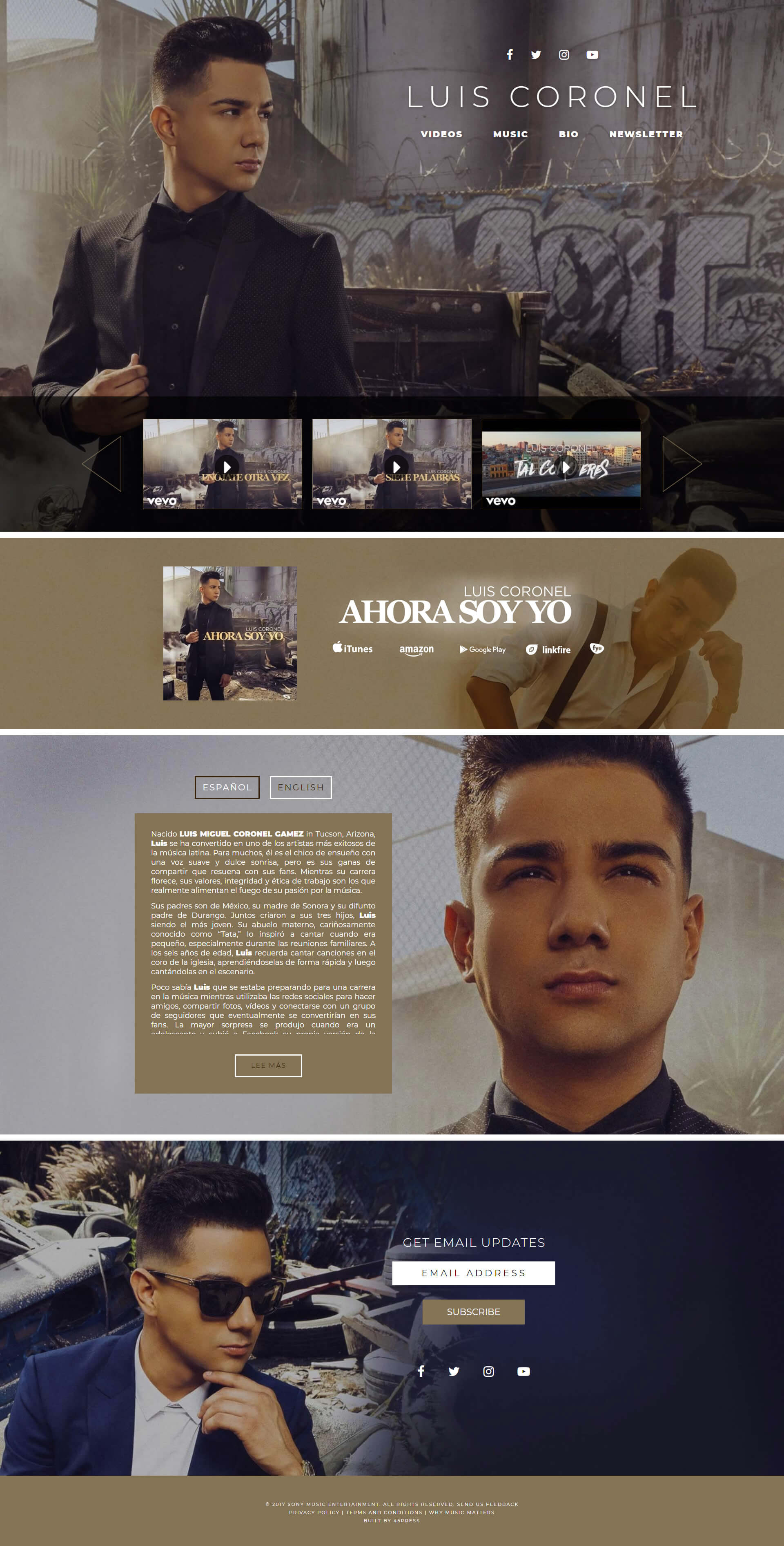 Luis Coronel - Desktop