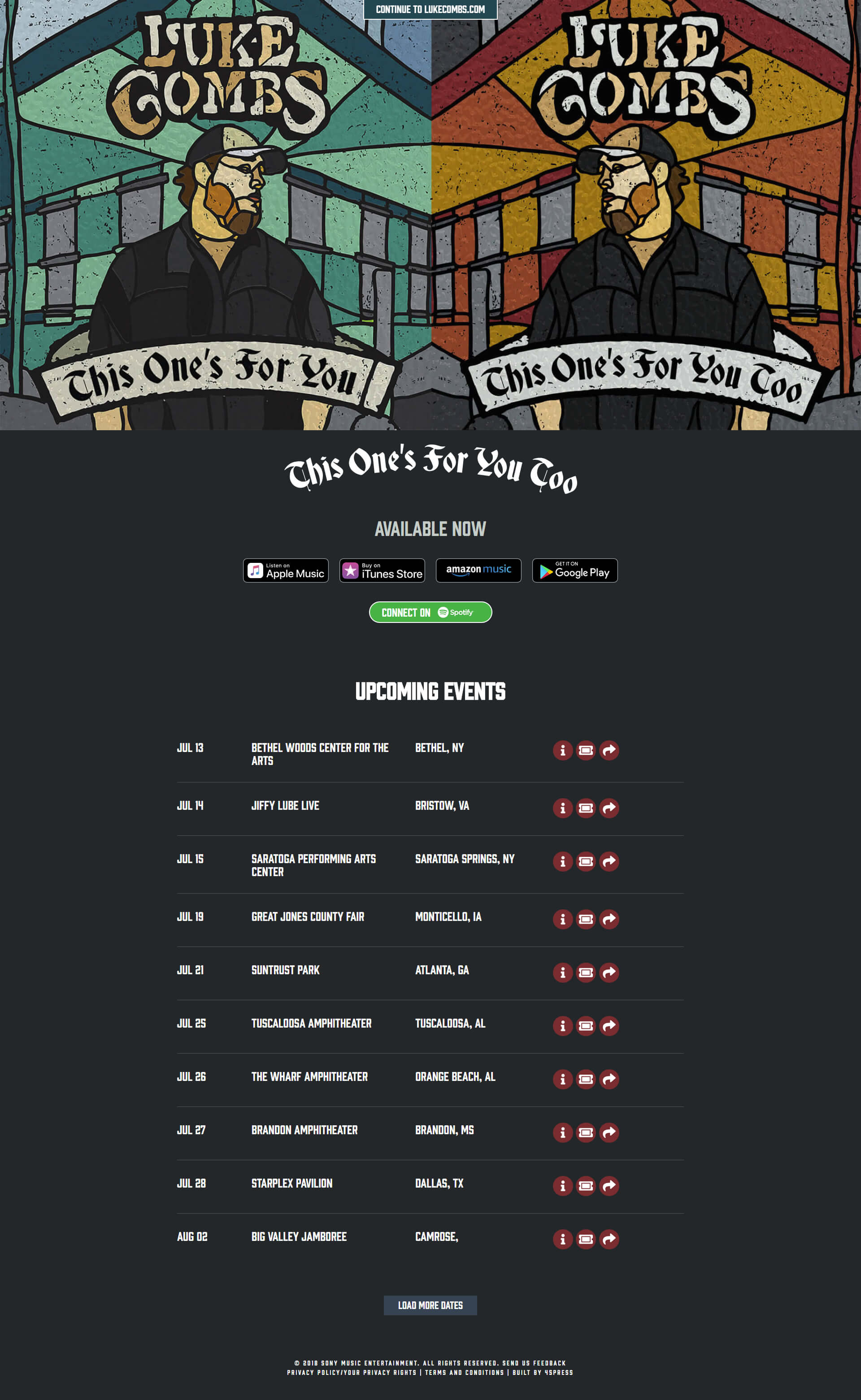 Luke Combs - Desktop