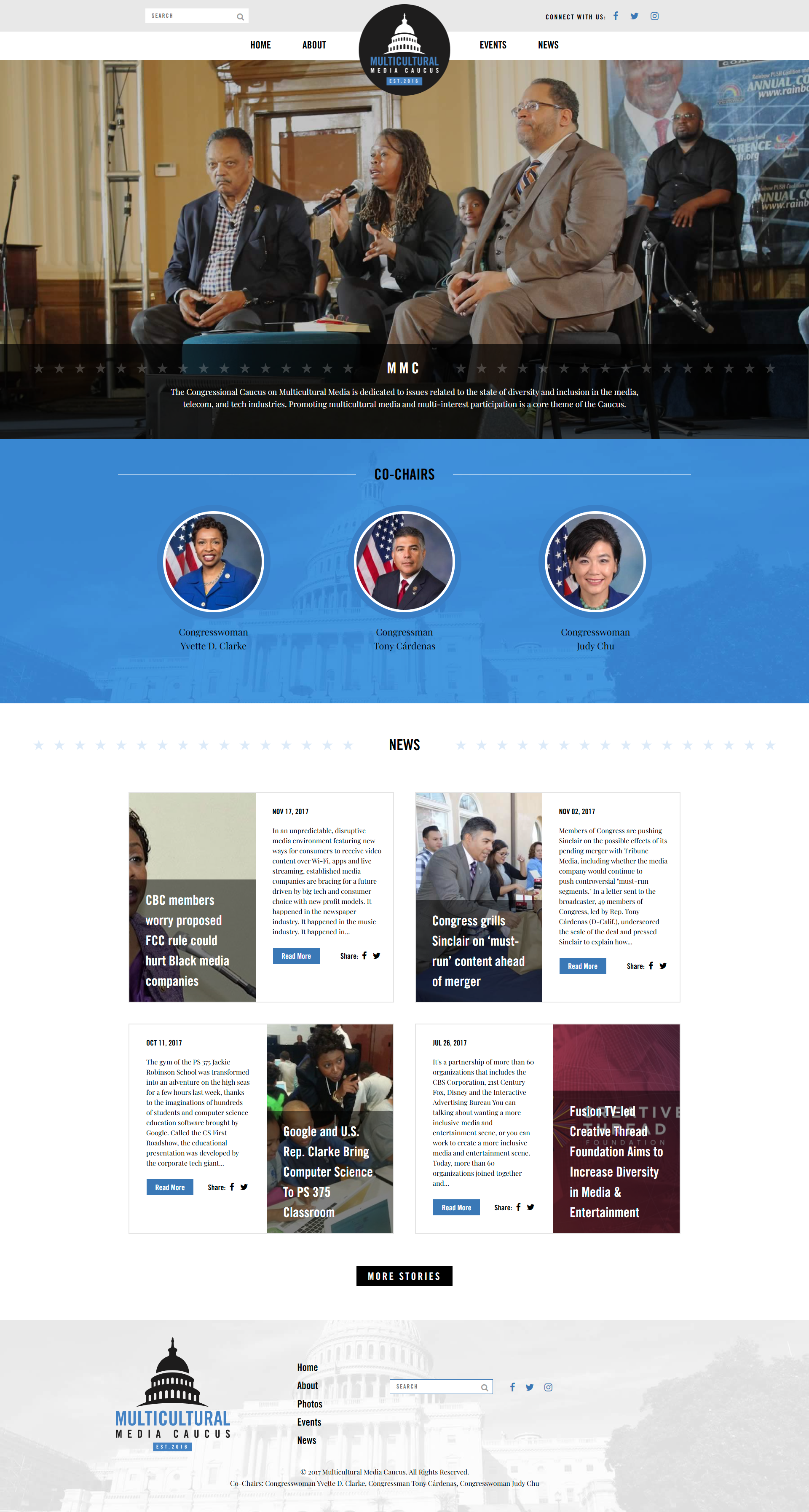 Multicultural Media Caucus - Desktop