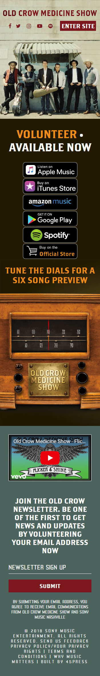 Old Crow Medicine Show - Mobile