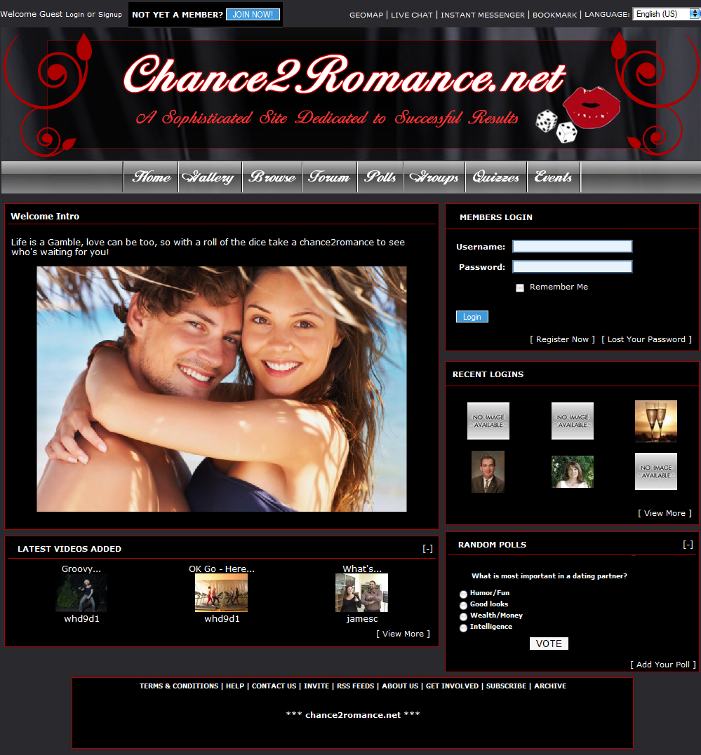 Chance2Romance - Desktop