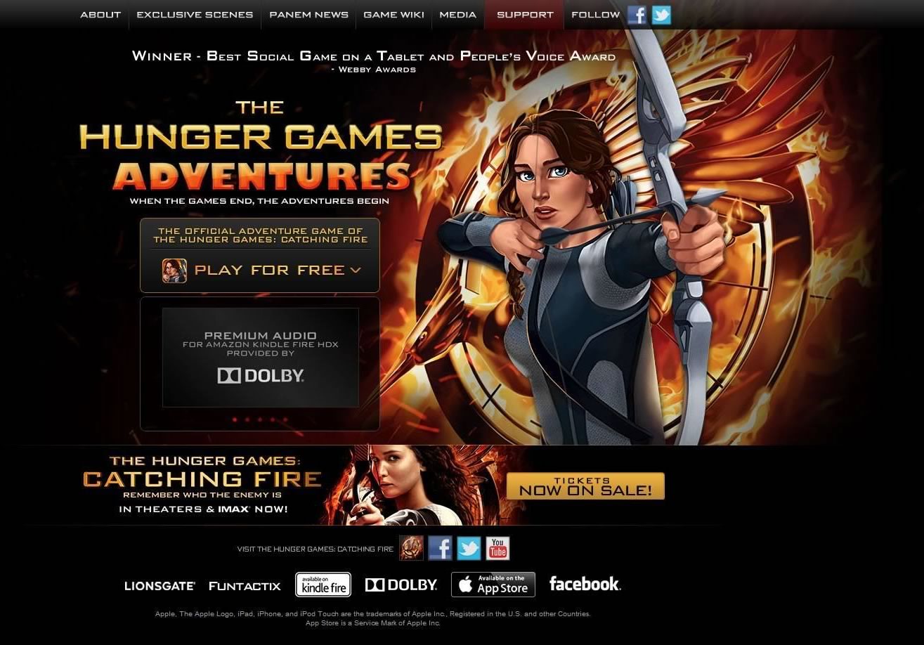 The Hunger Games Adventures - Desktop