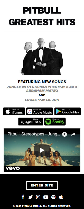 Pitbull - Greatest Hits - Mobile