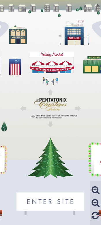 Pentatonix Christmas Village - Mobile