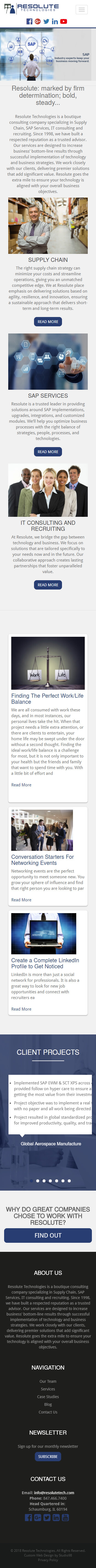 Resolute Technologies - Mobile