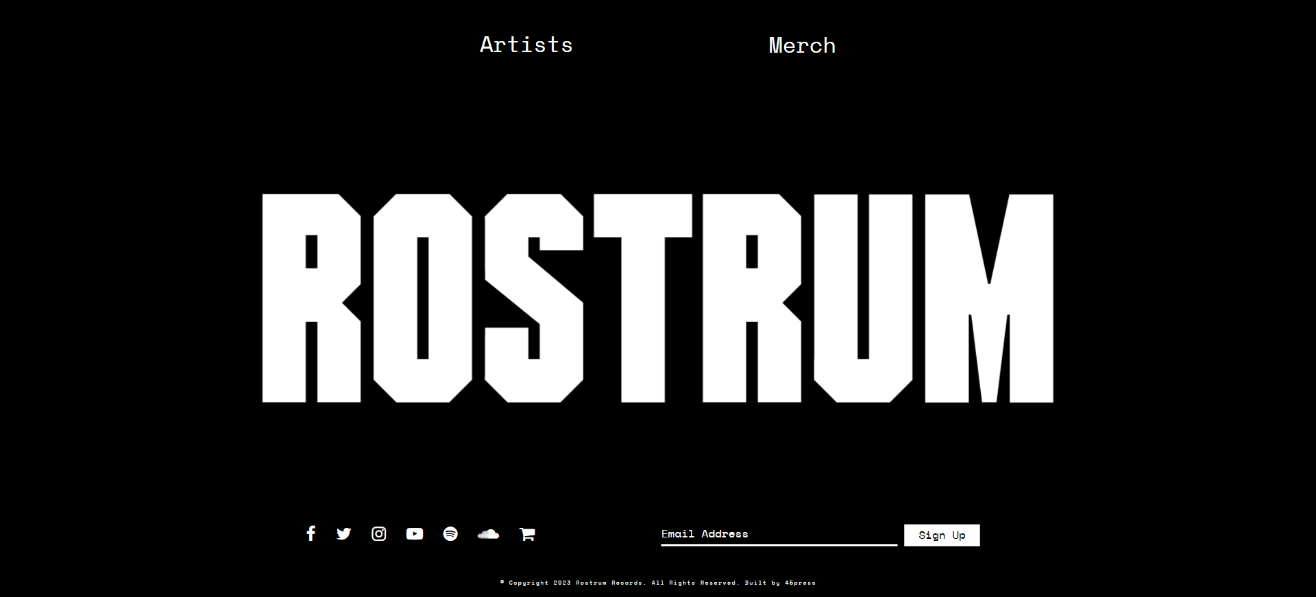Rostrum Records - Desktop