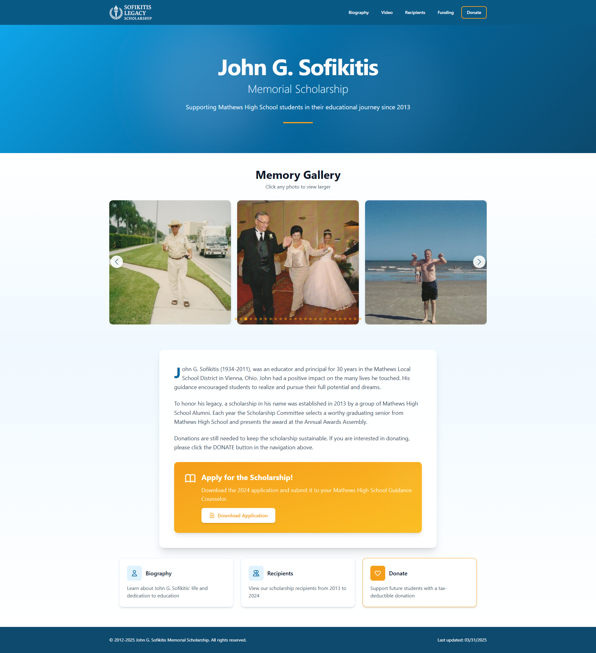 Sofikitis Fund - Desktop