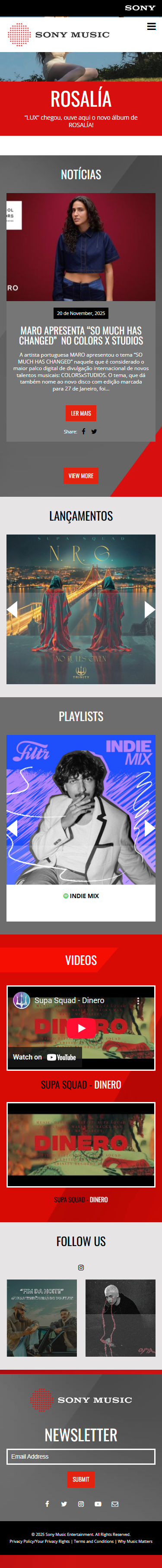 Sony Music Portugal - Mobile