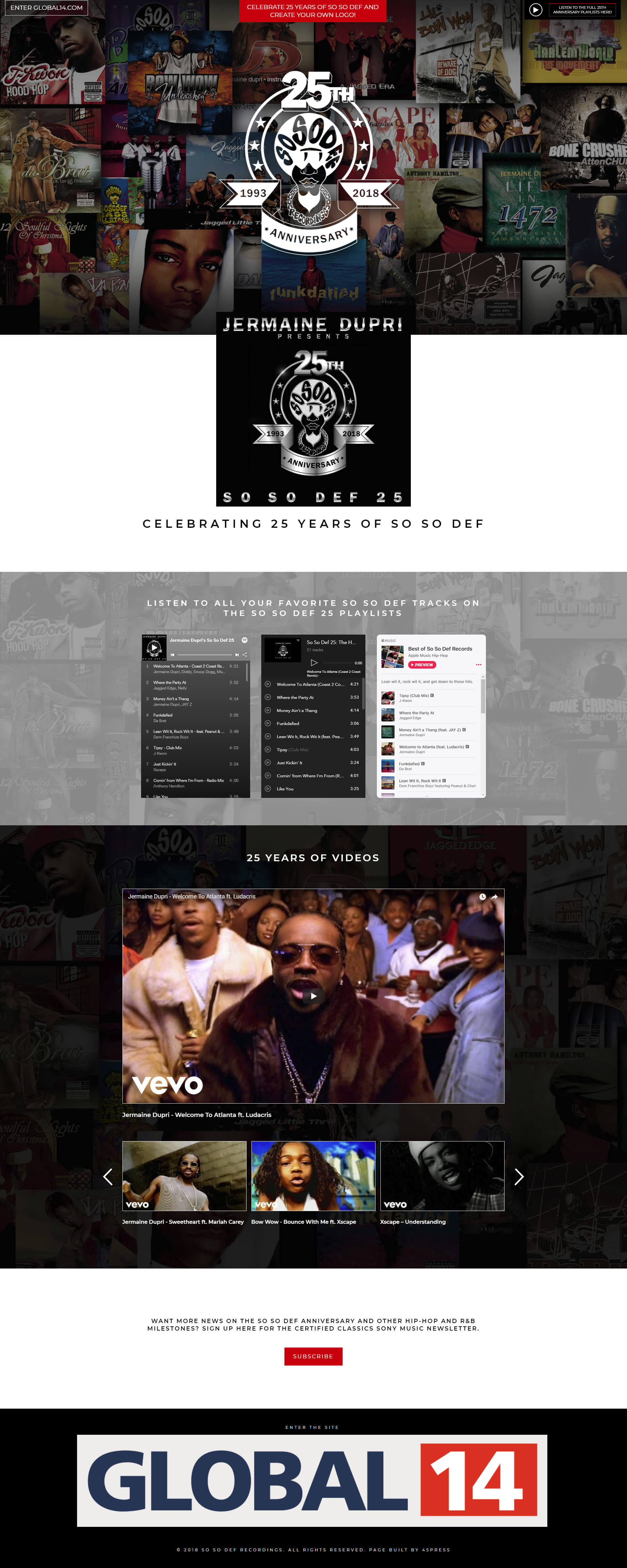 So So Def / Global 14 - Desktop