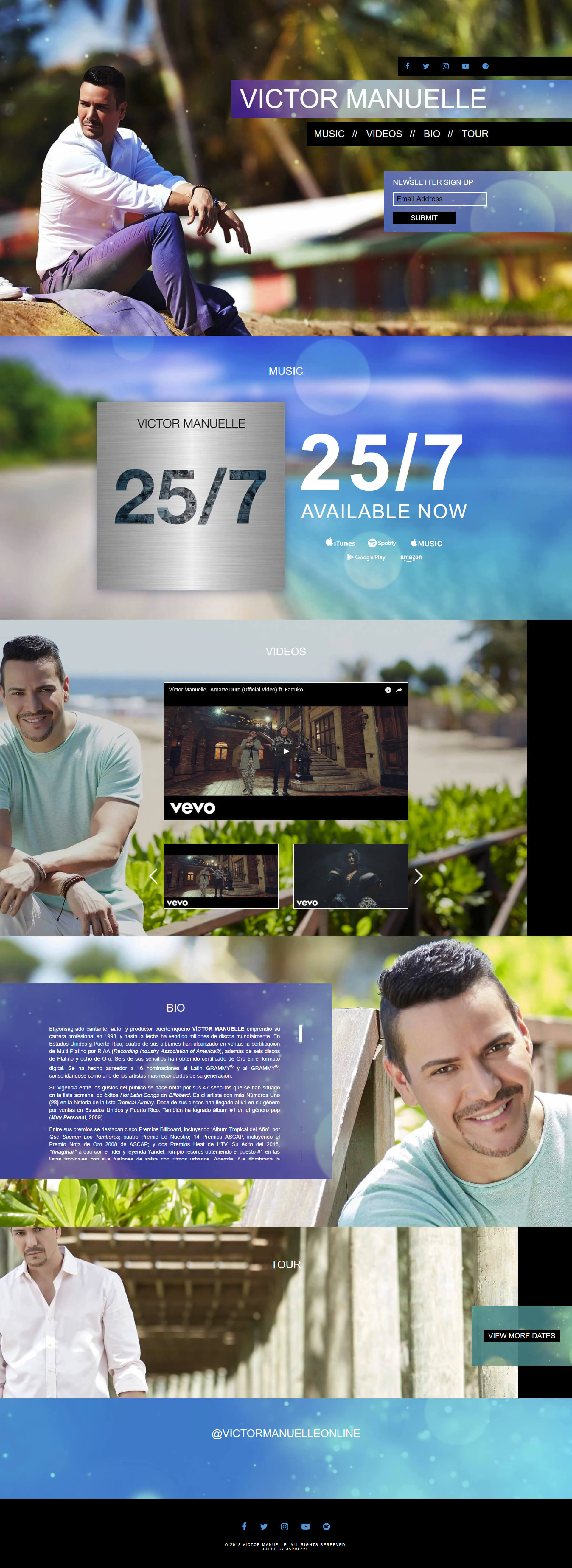 Victor Manuelle - Desktop