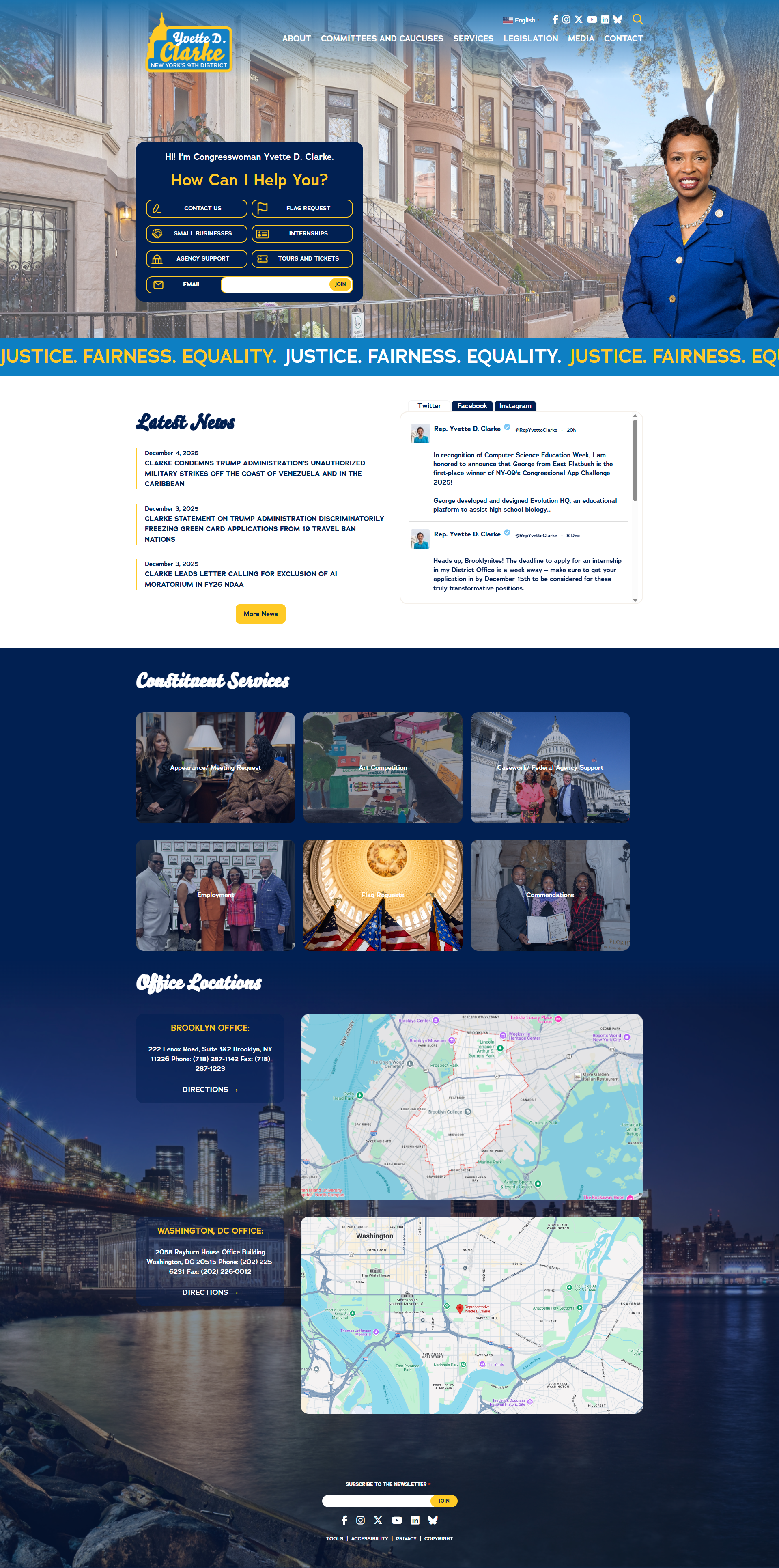 Yvette Clarke - Desktop